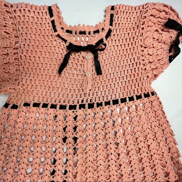 Hand Crocheted Child’s Dress - Picture 3 of 12